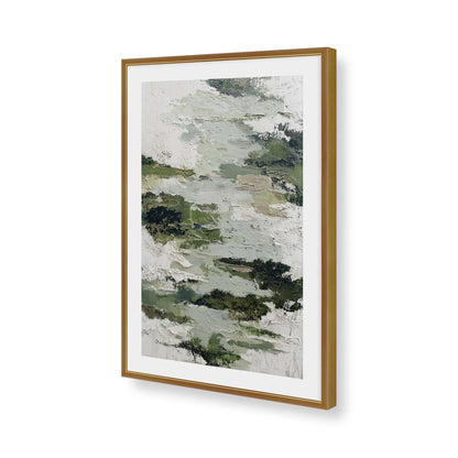 [Color:Polished Gold], Picture of art in a Polished Gold frame of the corner