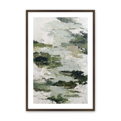 [Color:Brown], Picture of art in a Brown frame