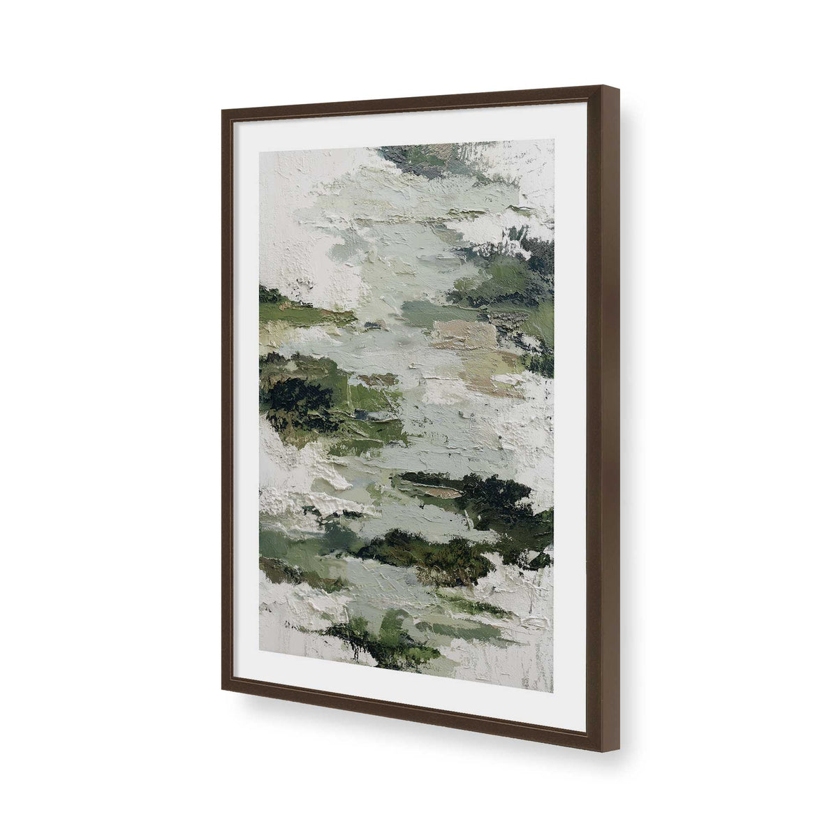 [Color:Belvinder Brown], Picture of art in a Belvinder Brown frame of the corner