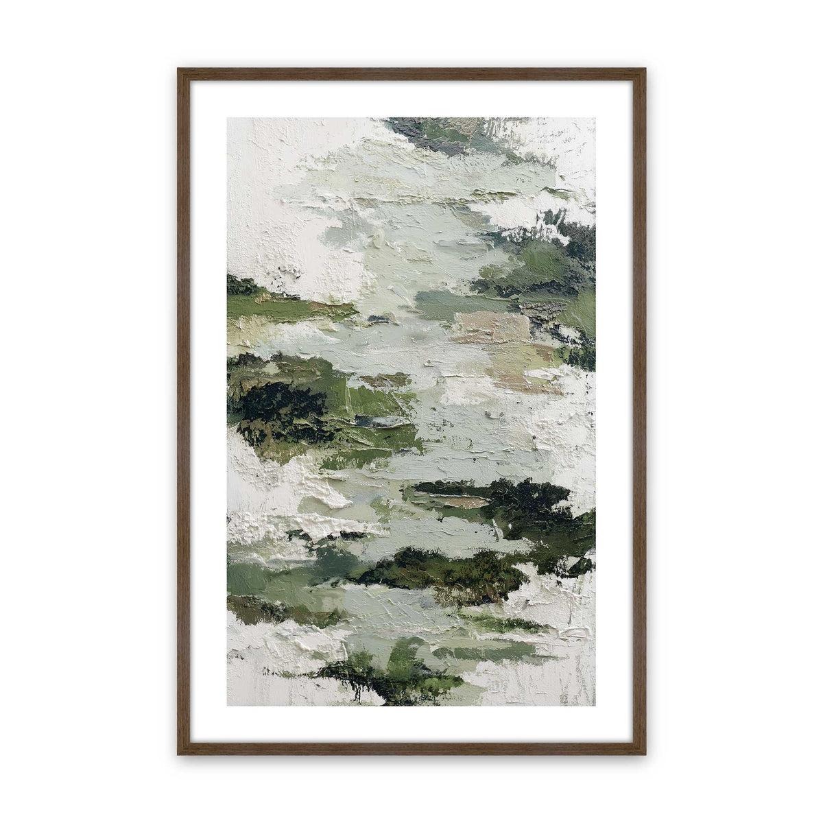 [Color:Walnut], Picture of art in a Walnut frame