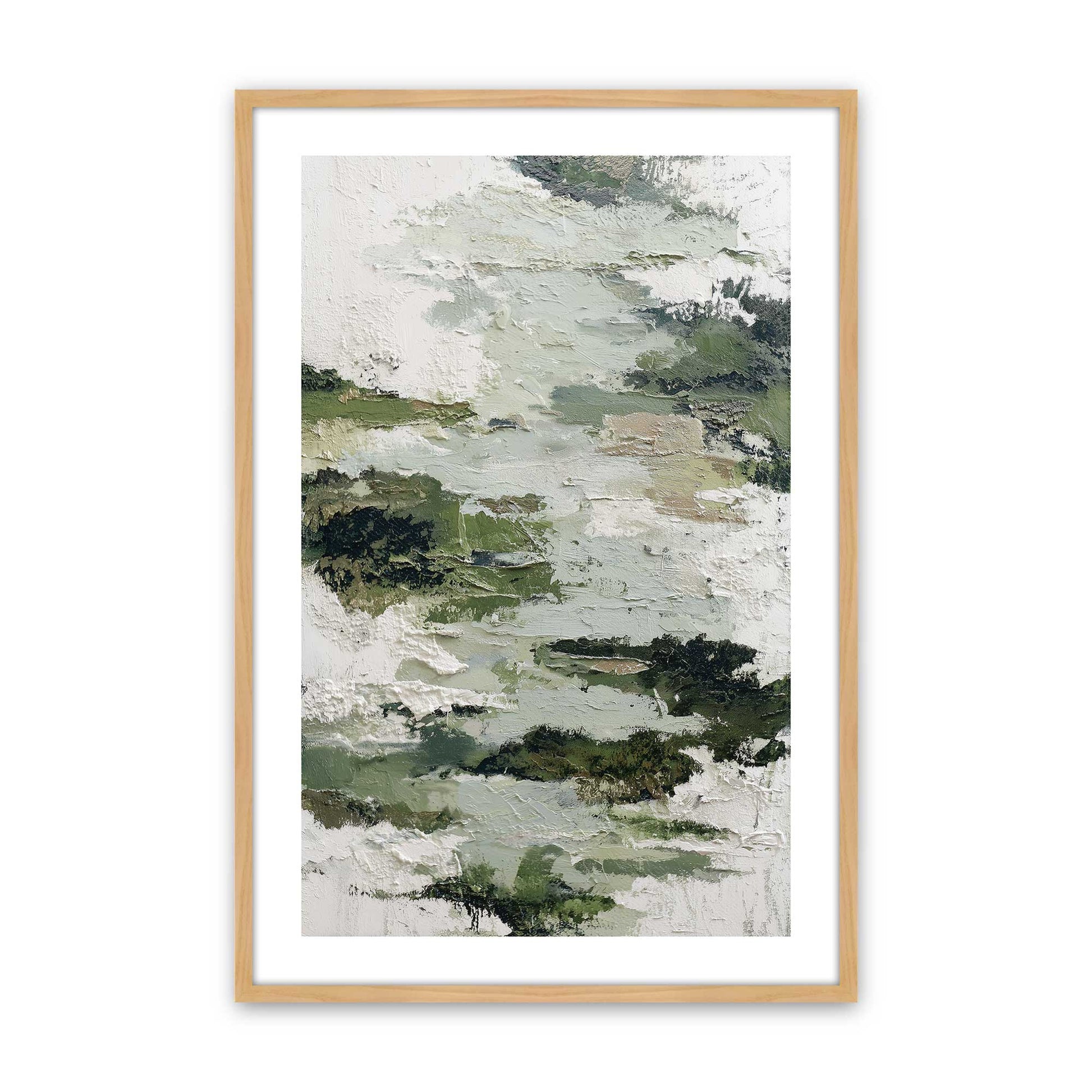 [Color:American Maple], Picture of art in a American Maple frame