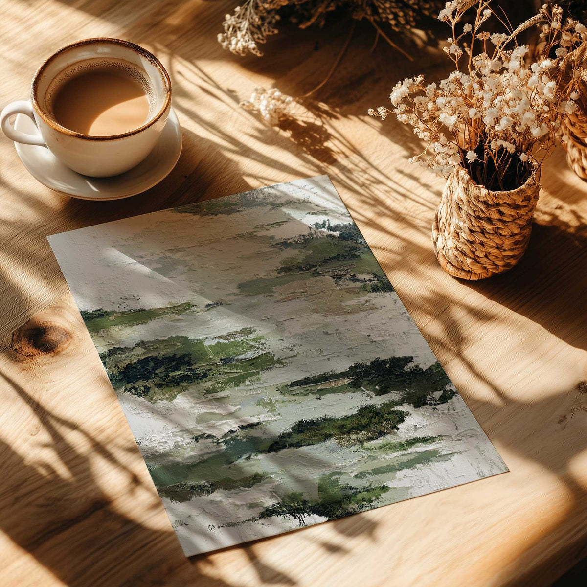 [Color:Rolled Print], Picture of close up of art