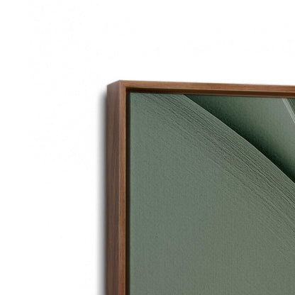 [Color:Walnut], Picture of art in a Walnut frame at an angle
