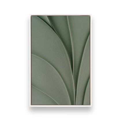 [Color:Opaque White], Picture of art in a White frame