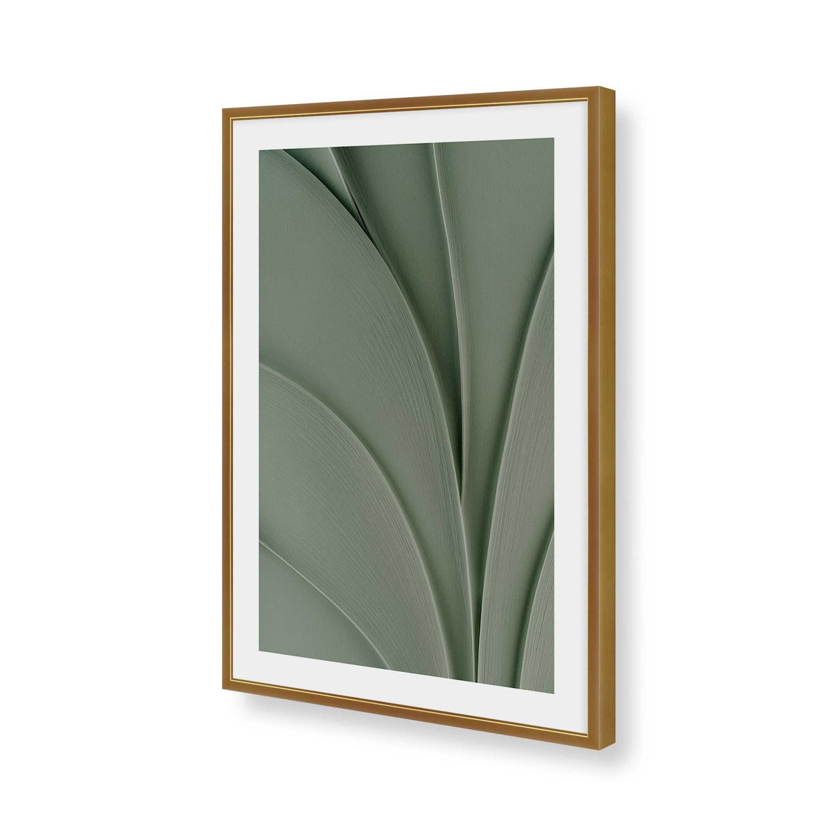 [Color:Polished Gold], Picture of art in a Polished Gold frame of the corner