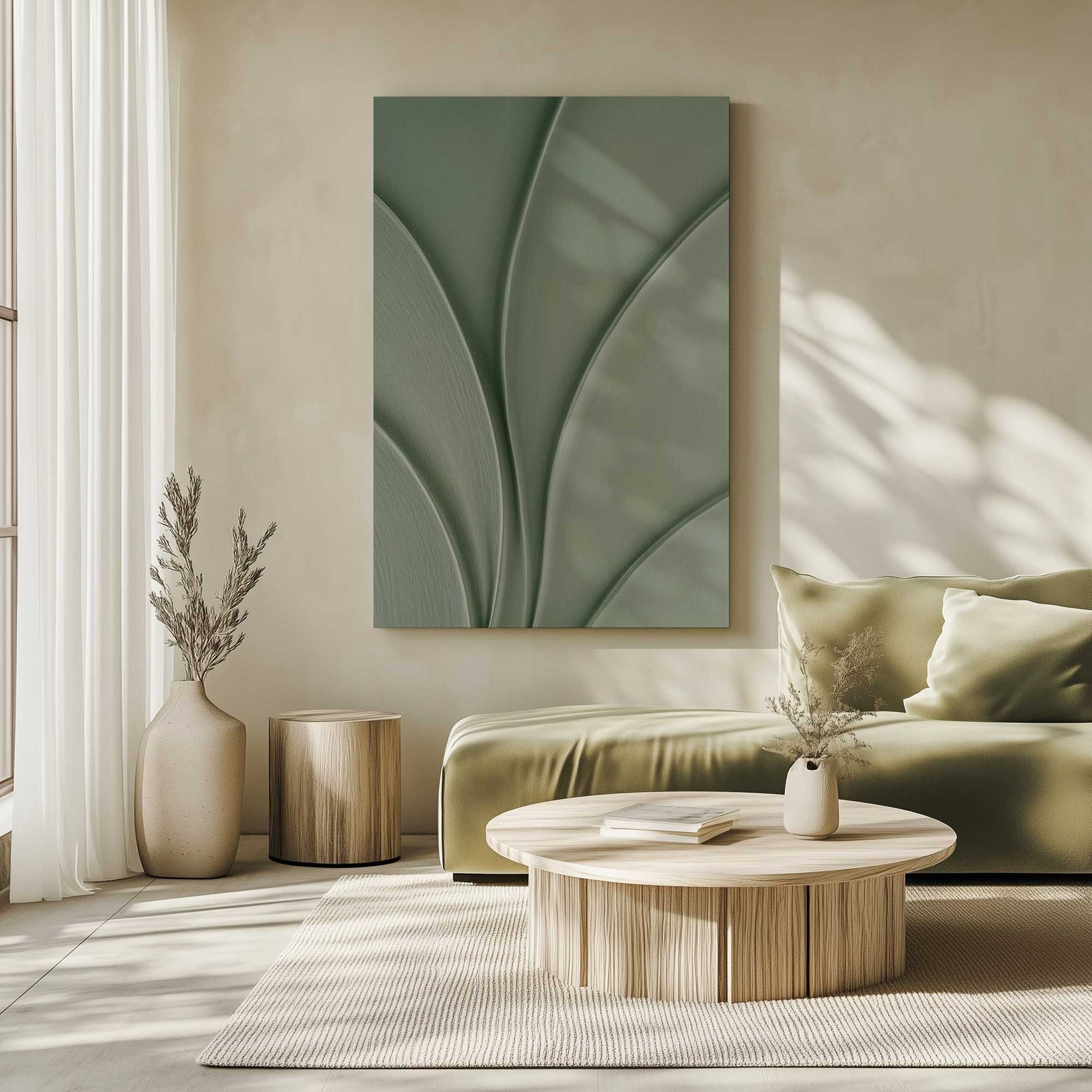 Picture of art in a room