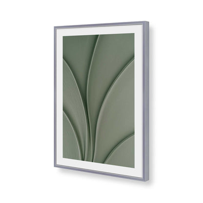 [Color:Polished Chrome], Picture of art in a Polished Chrome frame of the corner