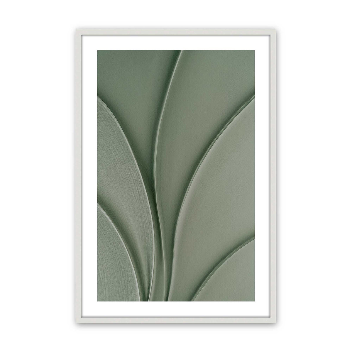 [Color:Opaque White], Picture of art in a Opaque White frame