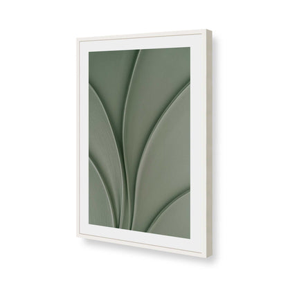 [Color:Opaque White], Picture of art in a Opaque White frame of the corner