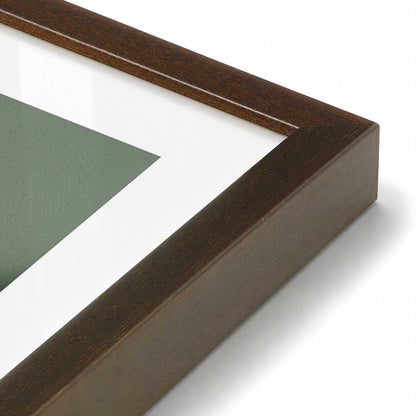 [Color:Belvinder Brown], Picture of art in a Belvinder Brown frame at an angle
