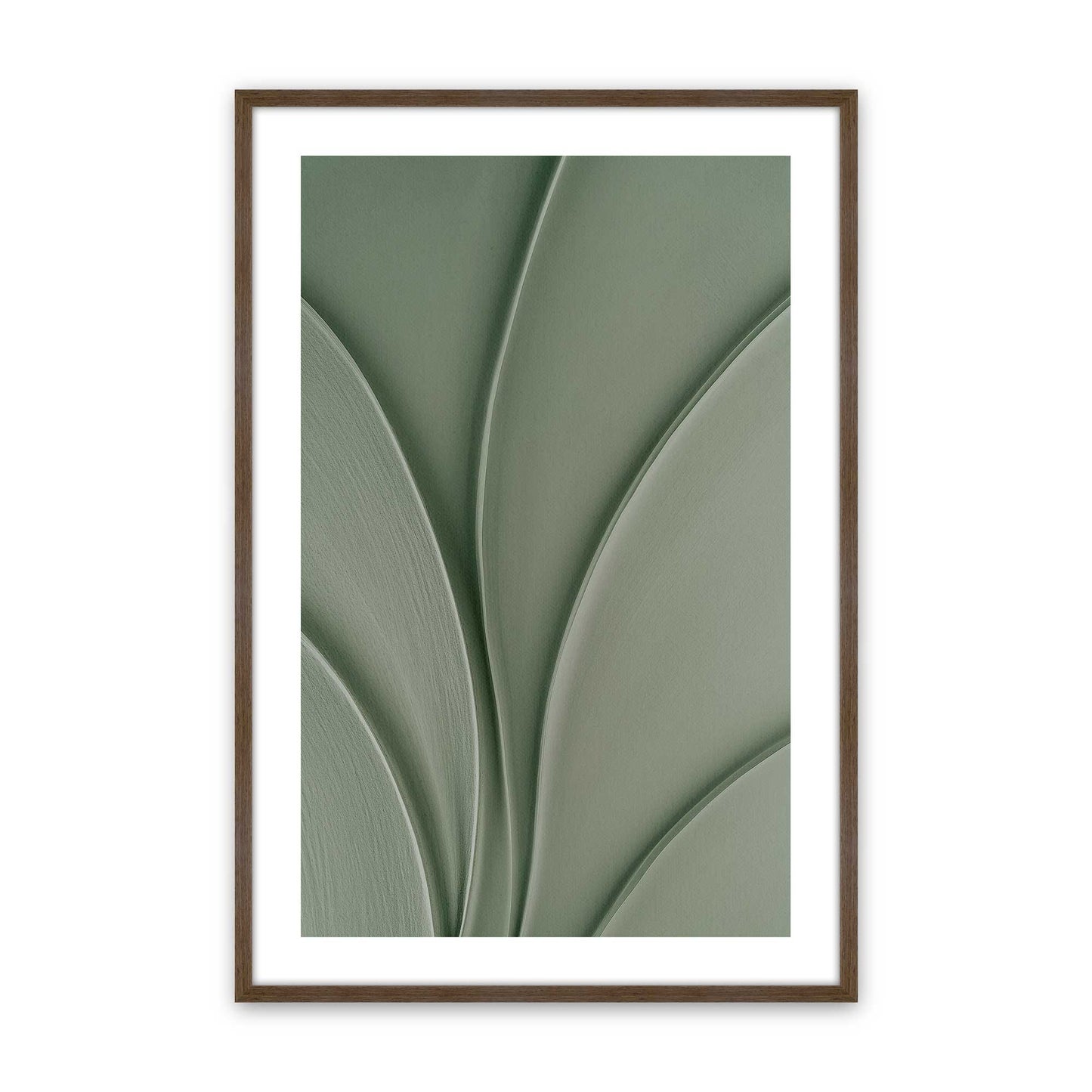 [Color:Walnut], Picture of art in a Walnut frame