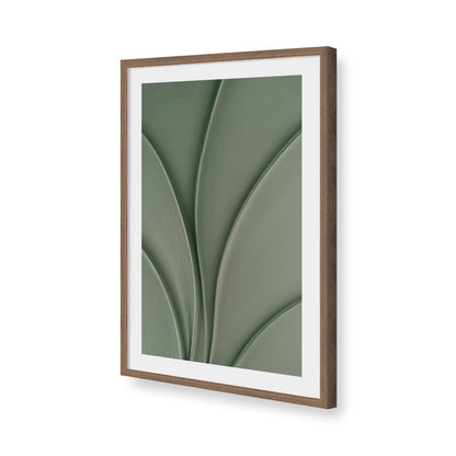 [Color:Walnut], Picture of art in a Walnut frame of the corner