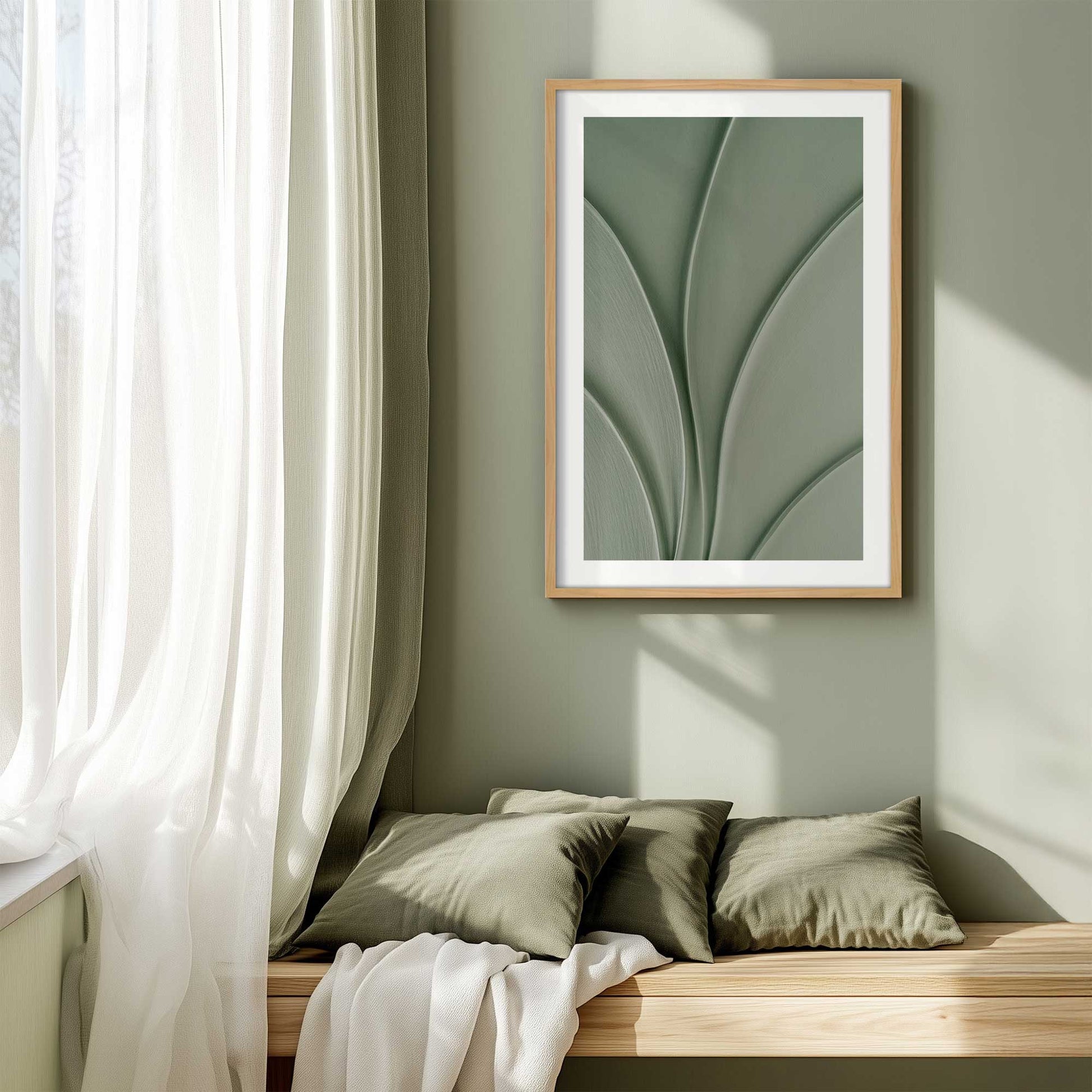 Picture of art in a room