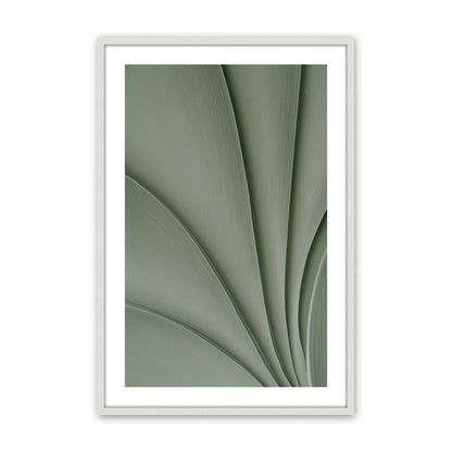 [Color:Opaque White], Picture of art in an Opaque White frame