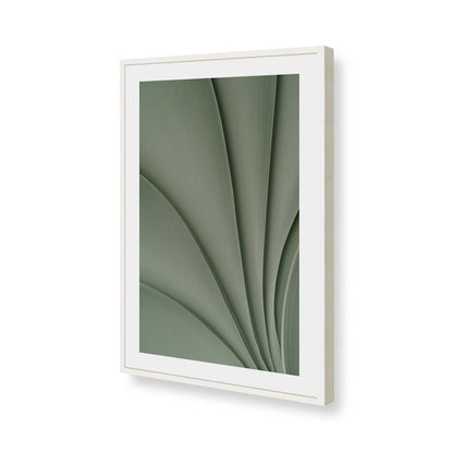 [Color:Opaque White], Picture of art in a Opaque White frame of the corner