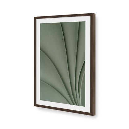 [Color:Brown], Picture of art in a Brown frame of the corner