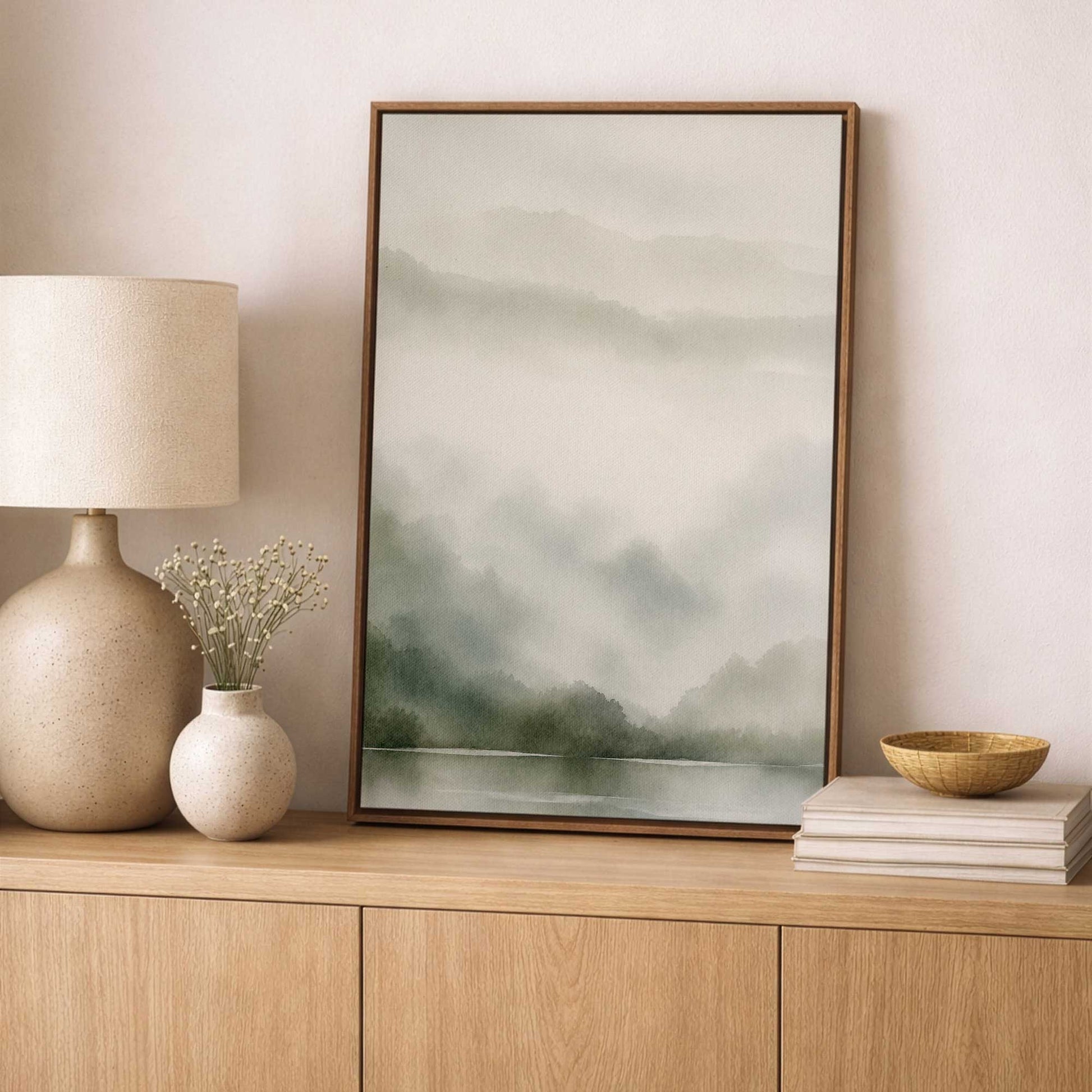 Picture of art in a room
