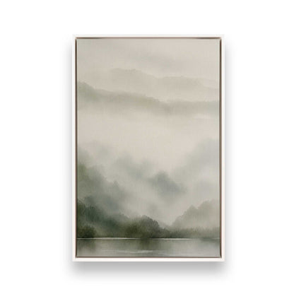 [Color:Opaque White], Picture of art in a White frame