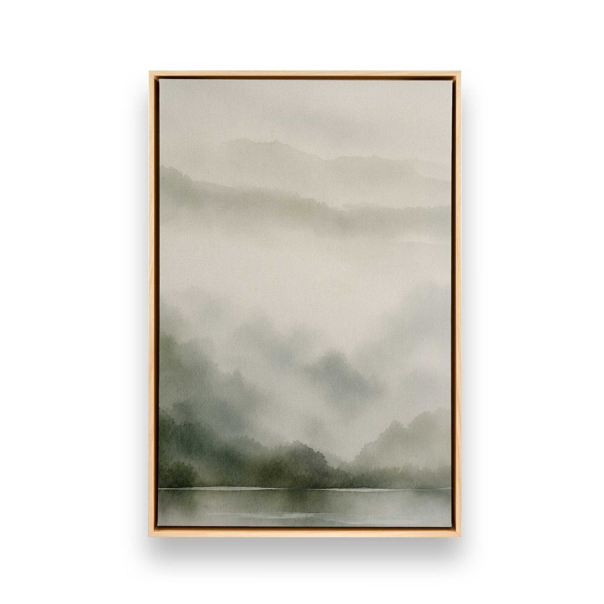 [Color:American Maple], Picture of art in a American Maple frame