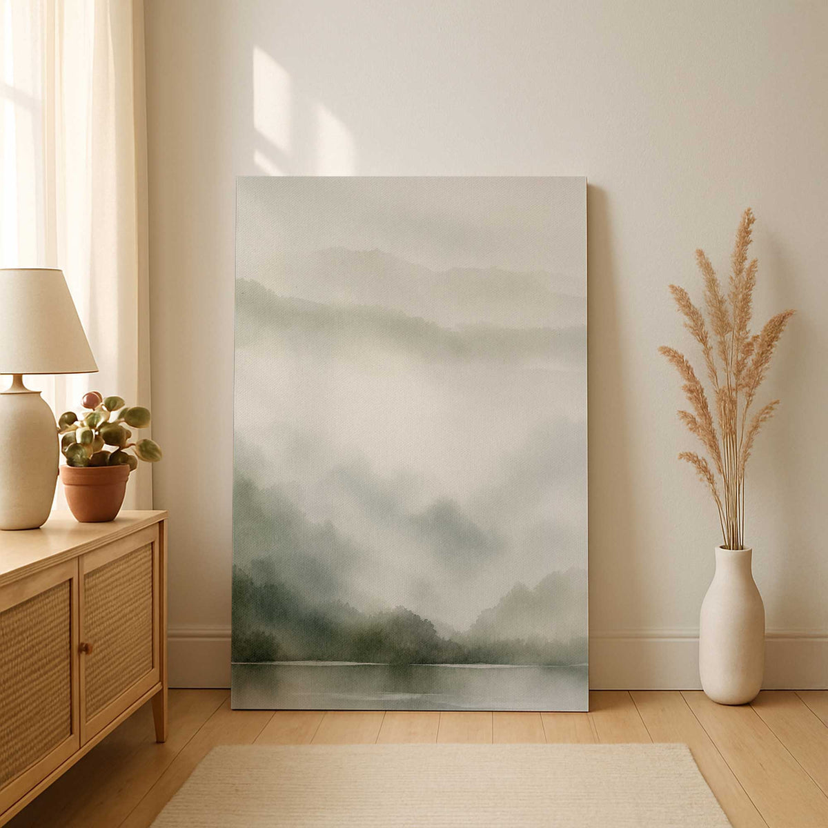 Picture of art in a room