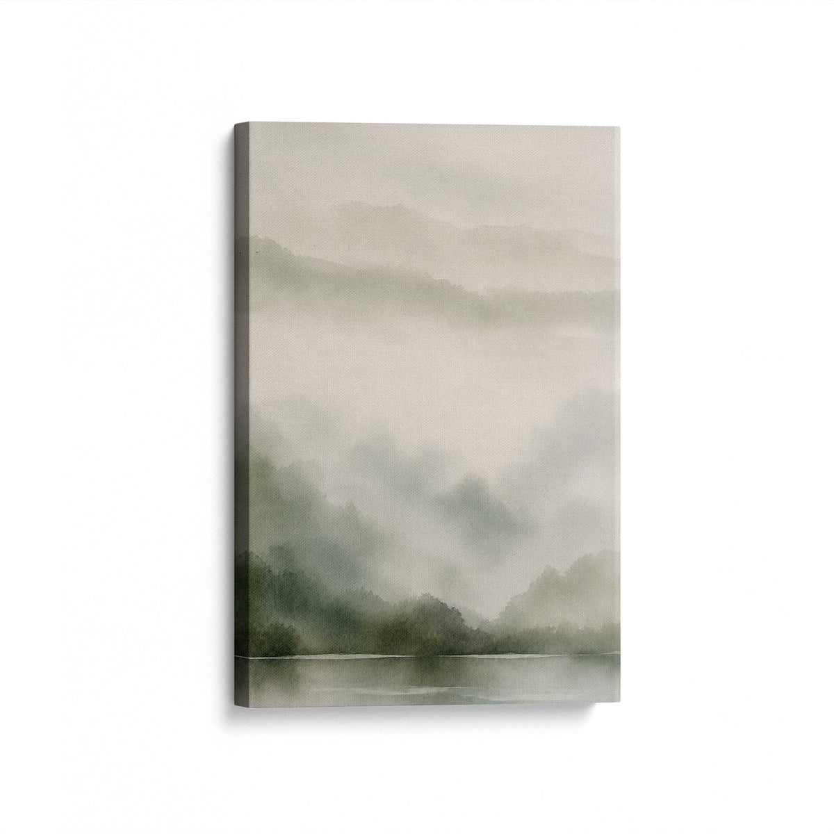 [Color:Stretched Canvas], Picture of art at an angle