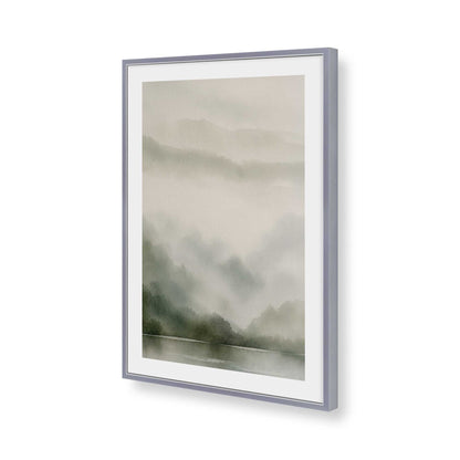 [Color:Polished Chrome], Picture of art in a Polished Chrome frame of the corner