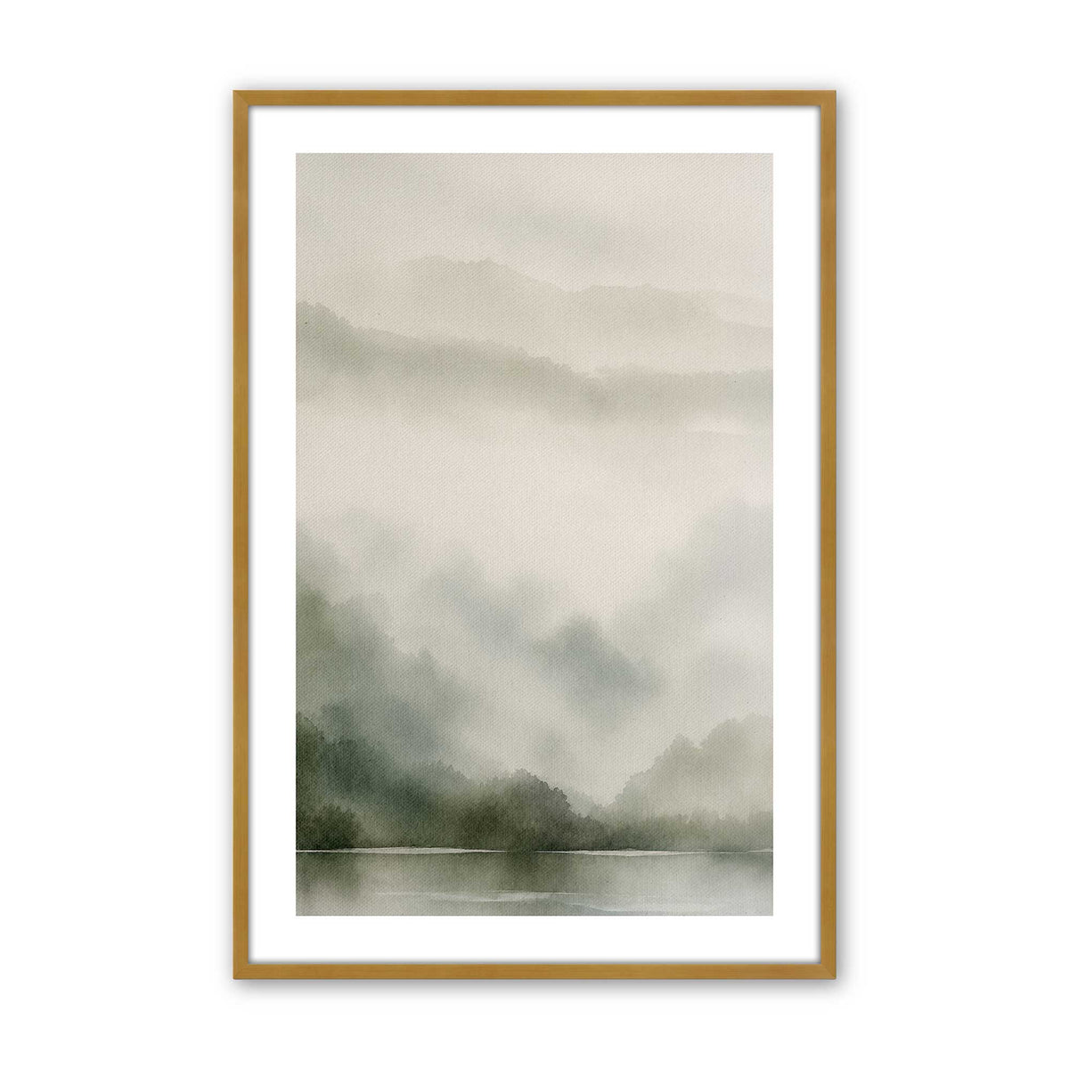 [Color:Polished Gold], Picture of art in a Polished Gold frame
