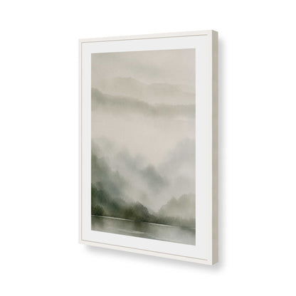 [Color:Opaque White], Picture of art in a Opaque White frame of the corner