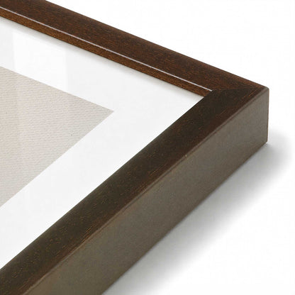 [Color:Belvinder Brown], Picture of art in a Belvinder Brown frame at an angle