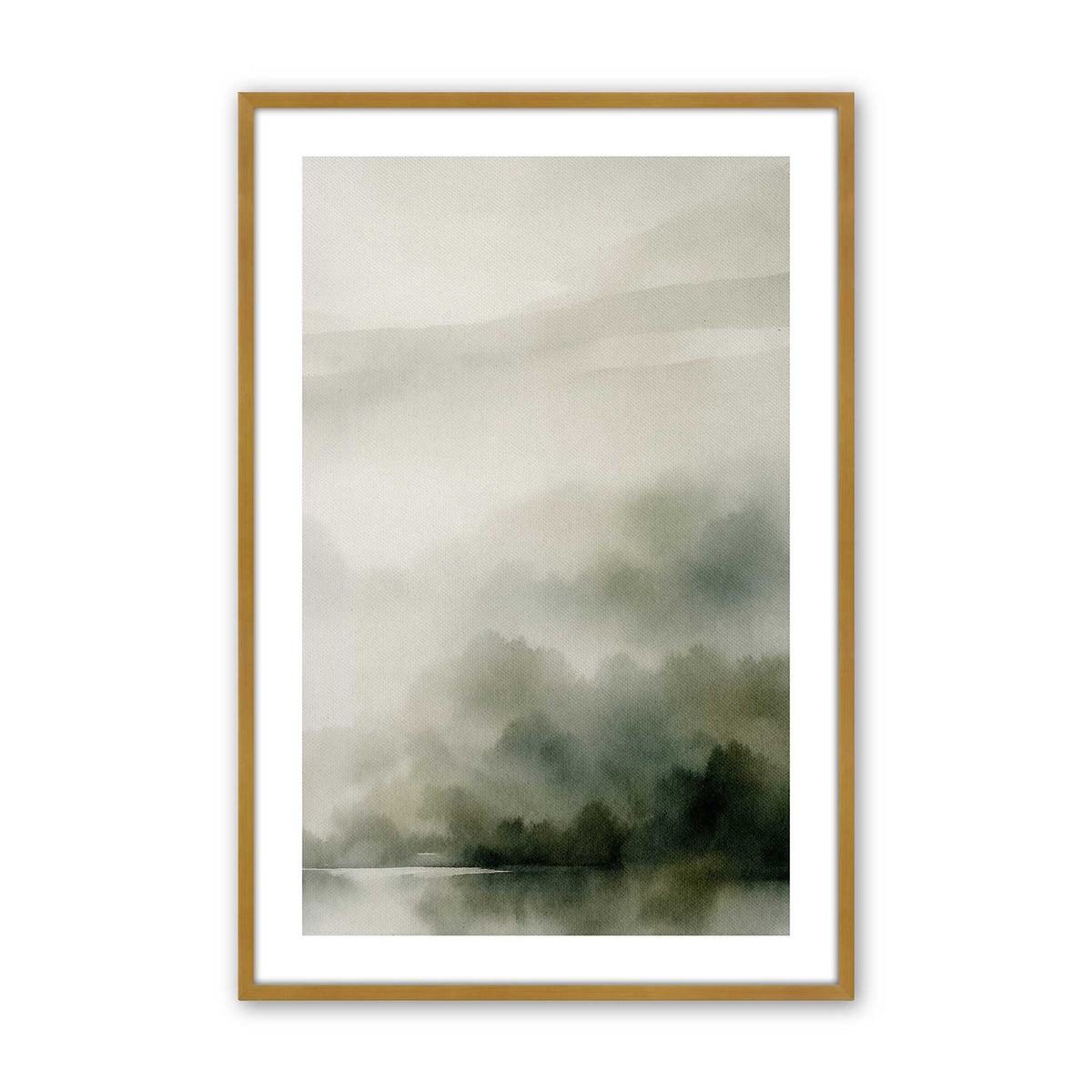 [Color:Polished Gold], Picture of art in a Polished Gold frame