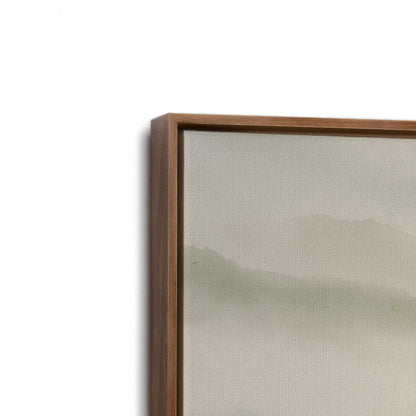 [Color:Walnut], Picture of art in a Walnut frame at an angle