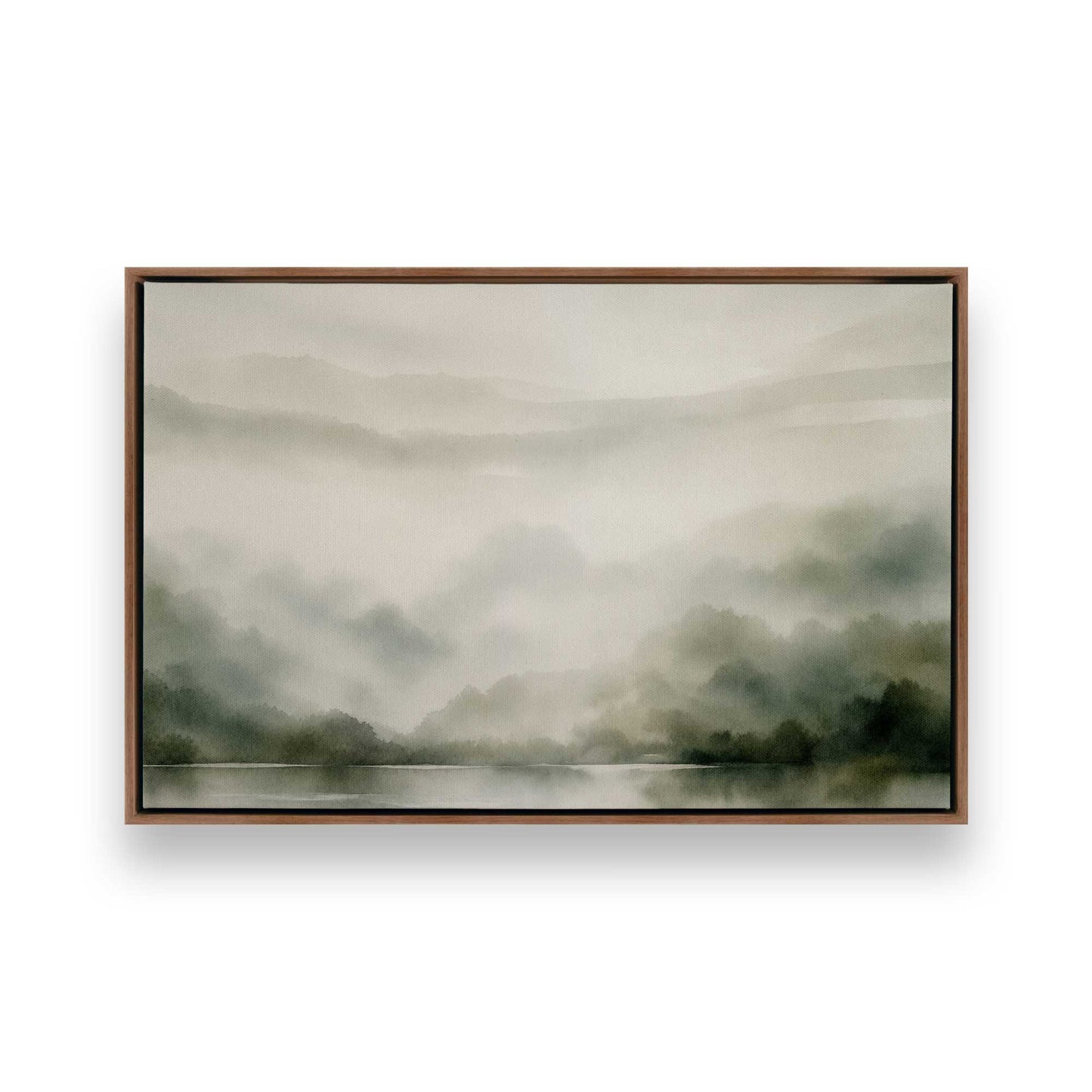 [Color:Walnut], Picture of art in a Walnut frame
