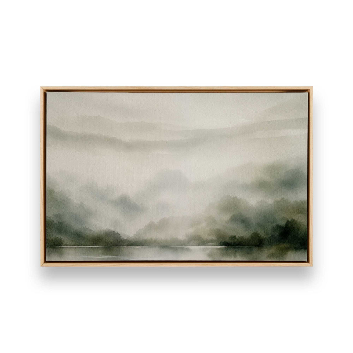 [Color:American Maple], Picture of art in a American Maple frame