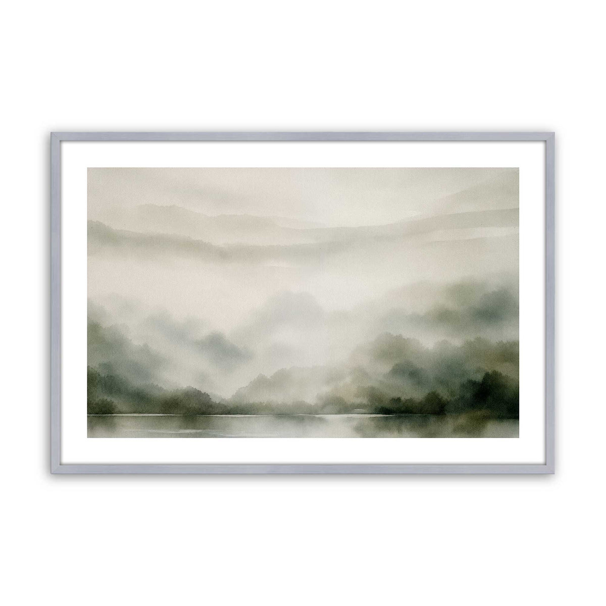 [Color:Polished Chrome], Picture of art in a Polished Chrome frame
