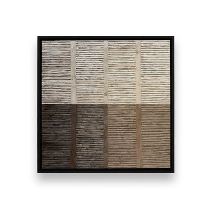[Color:Satin Black], Picture of art in a Satin Black frame