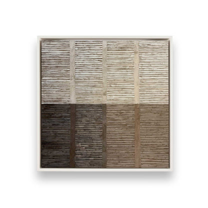 [Color:Opaque White], Picture of art in a White frame