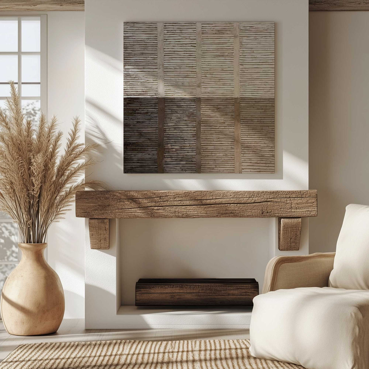 Picture of art in a room