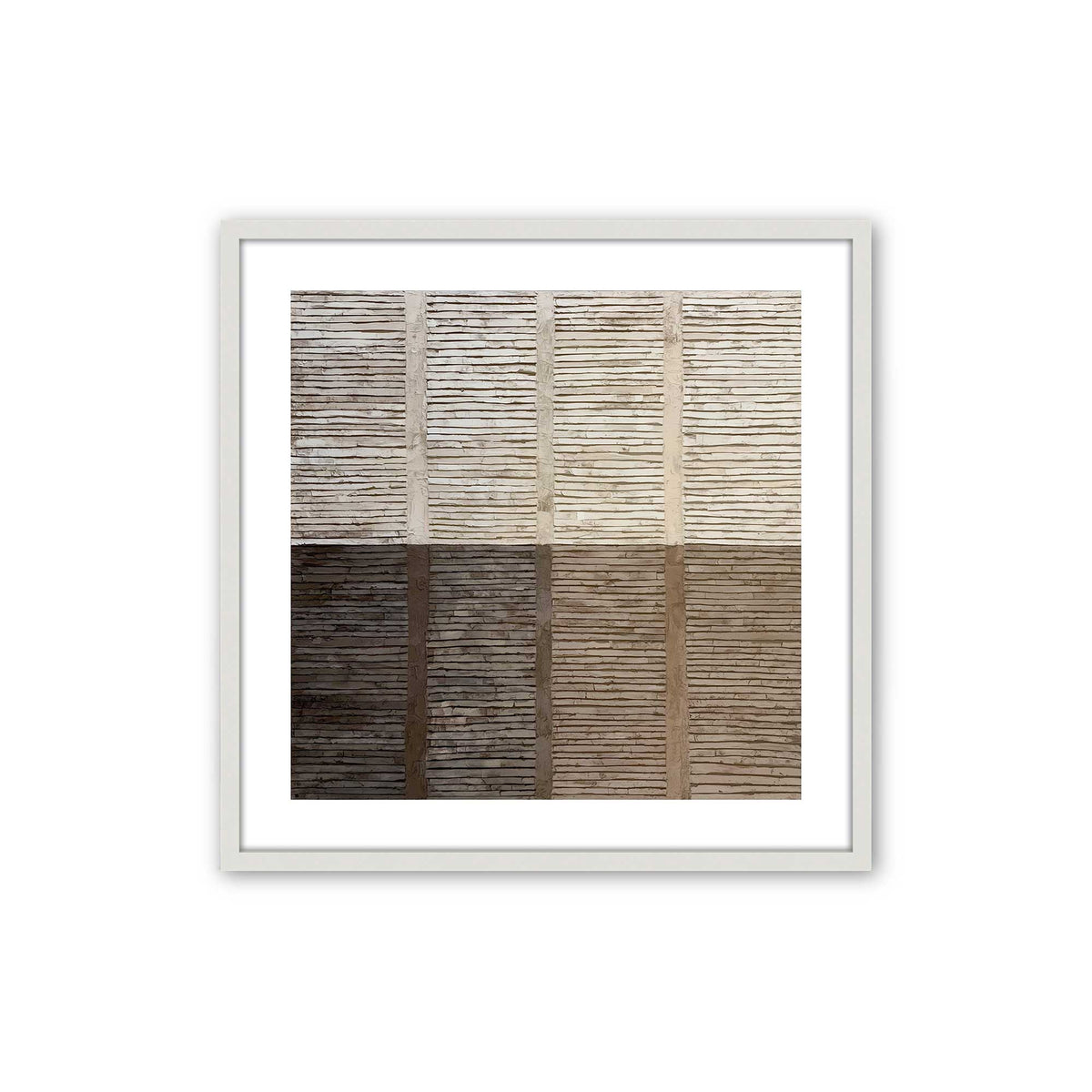 [Color:Opaque White], Picture of art in a Opaque White frame