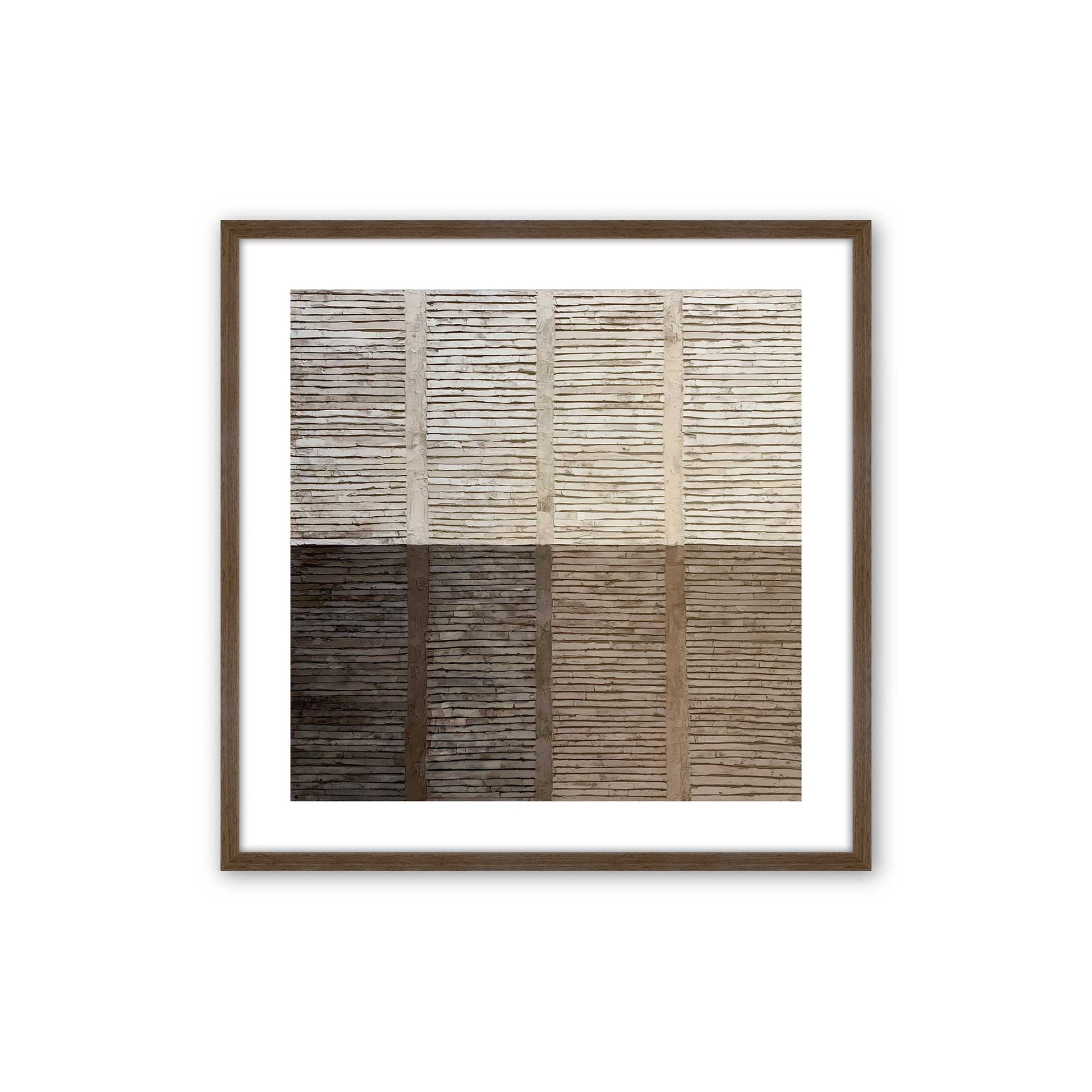 [Color:Walnut], Picture of art in a Walnut frame