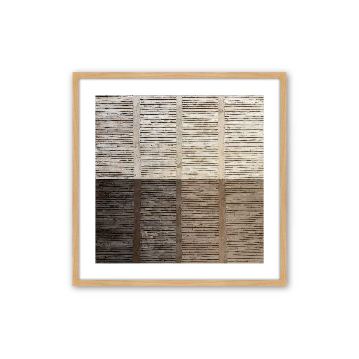 [Color:American Maple], Picture of art in a American Maple frame