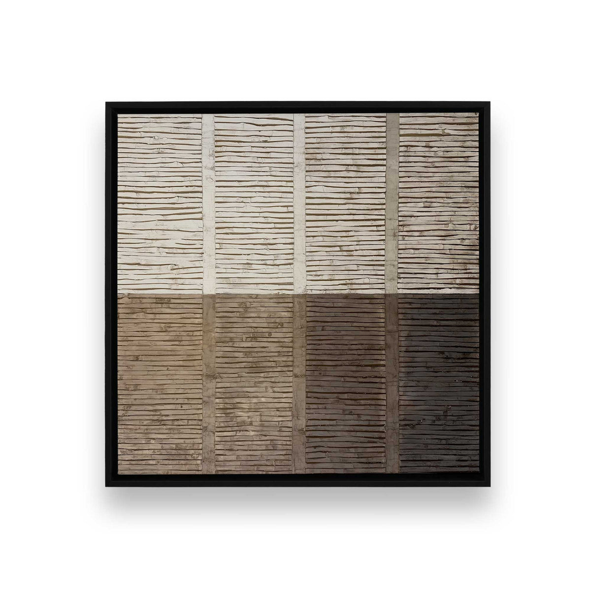 [Color:Satin Black], Picture of art in a Satin Black frame