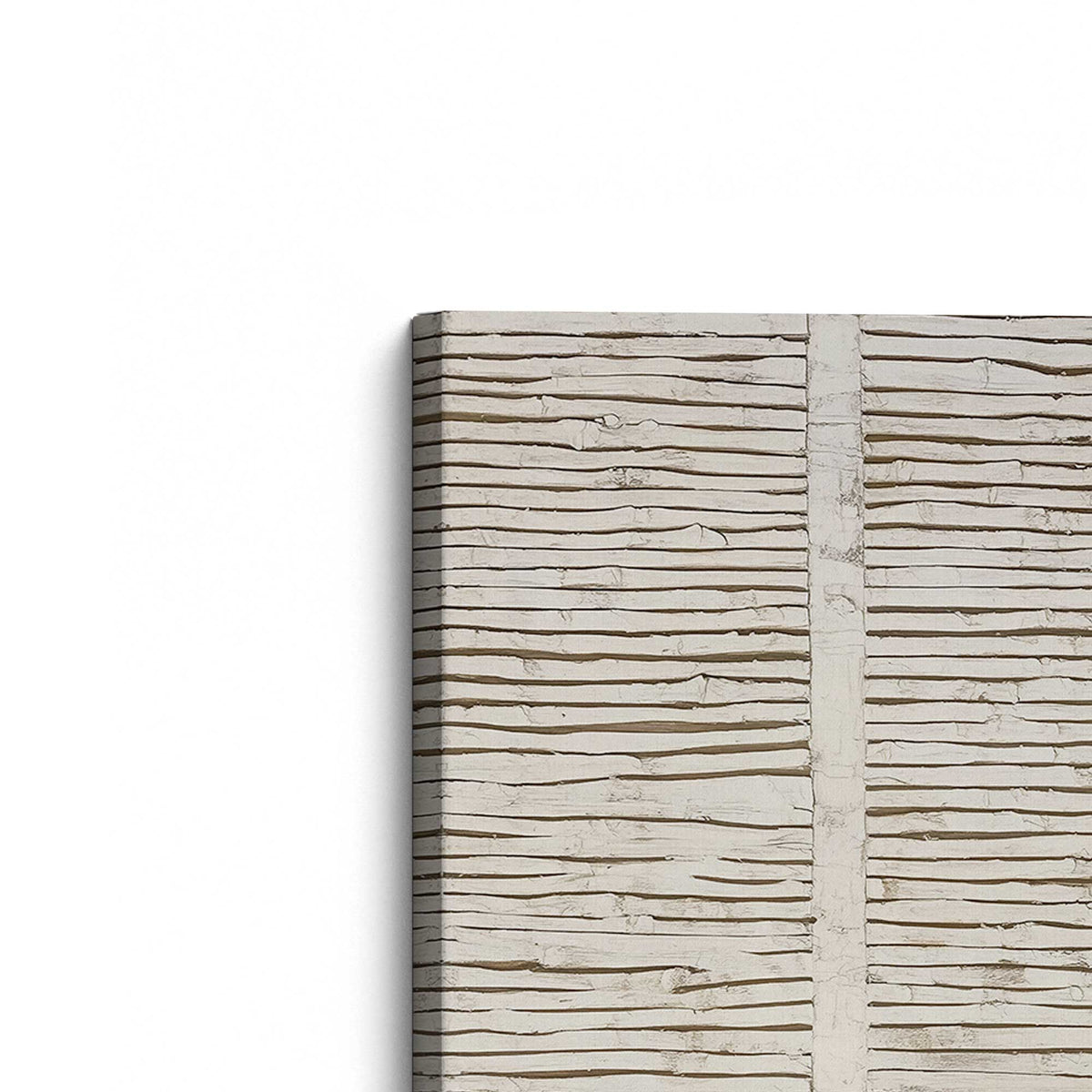 [Color:Stretched Canvas], Picture of the corner of the art