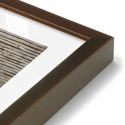 [Color:Belvinder Brown], Picture of art in a Belvinder Brown frame at an angle