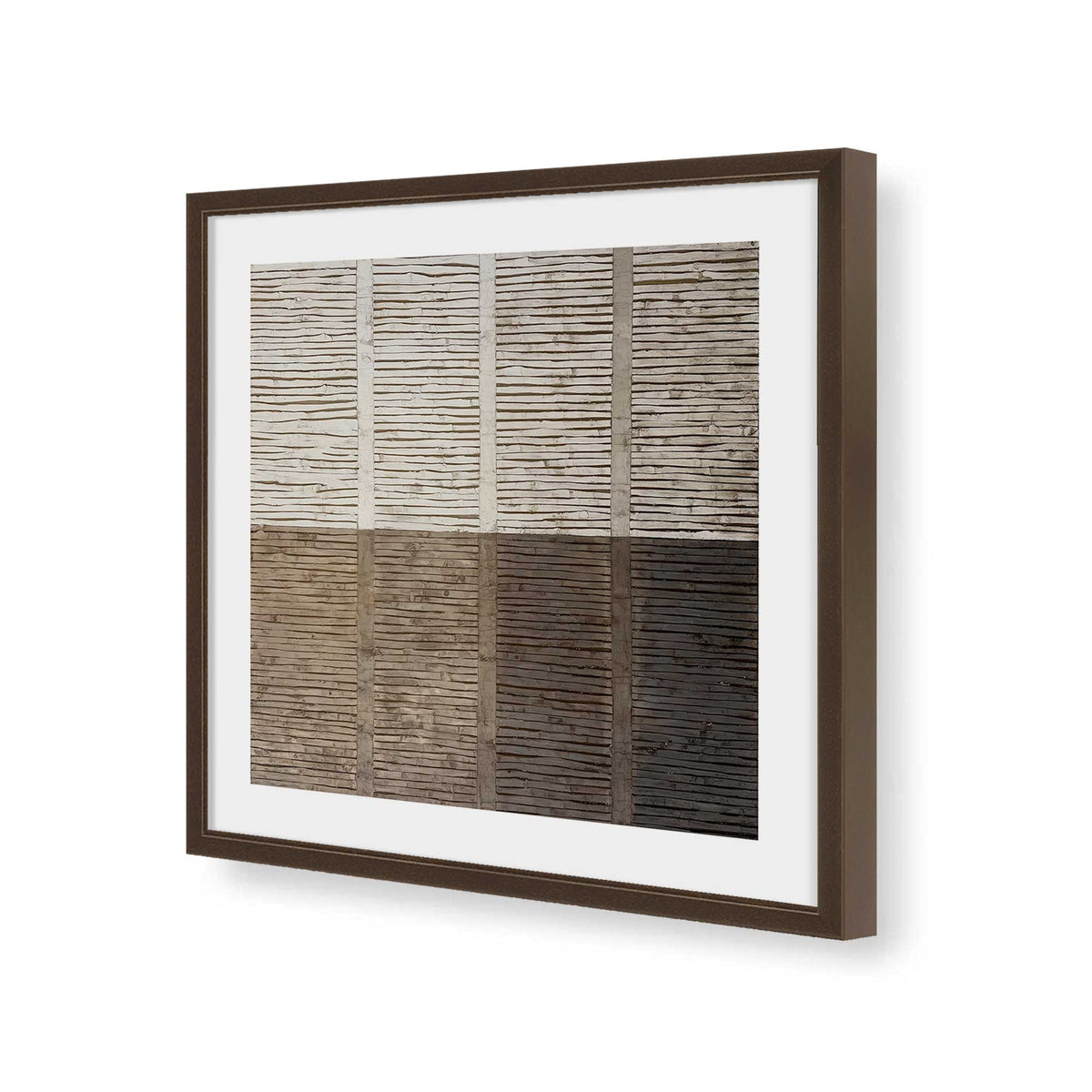 [Color:Belvinder Brown], Picture of art in a Belvinder Brown frame of the corner
