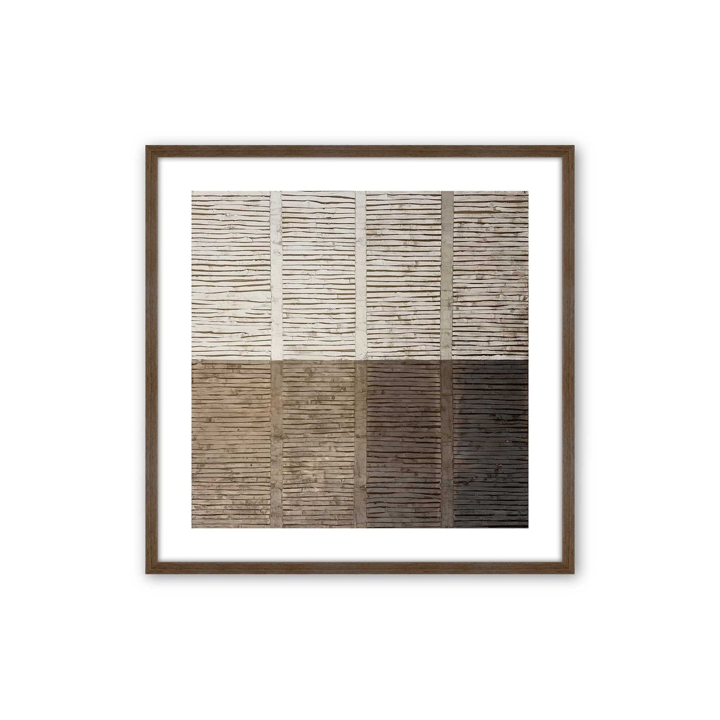 [Color:Walnut], Picture of art in a Walnut frame
