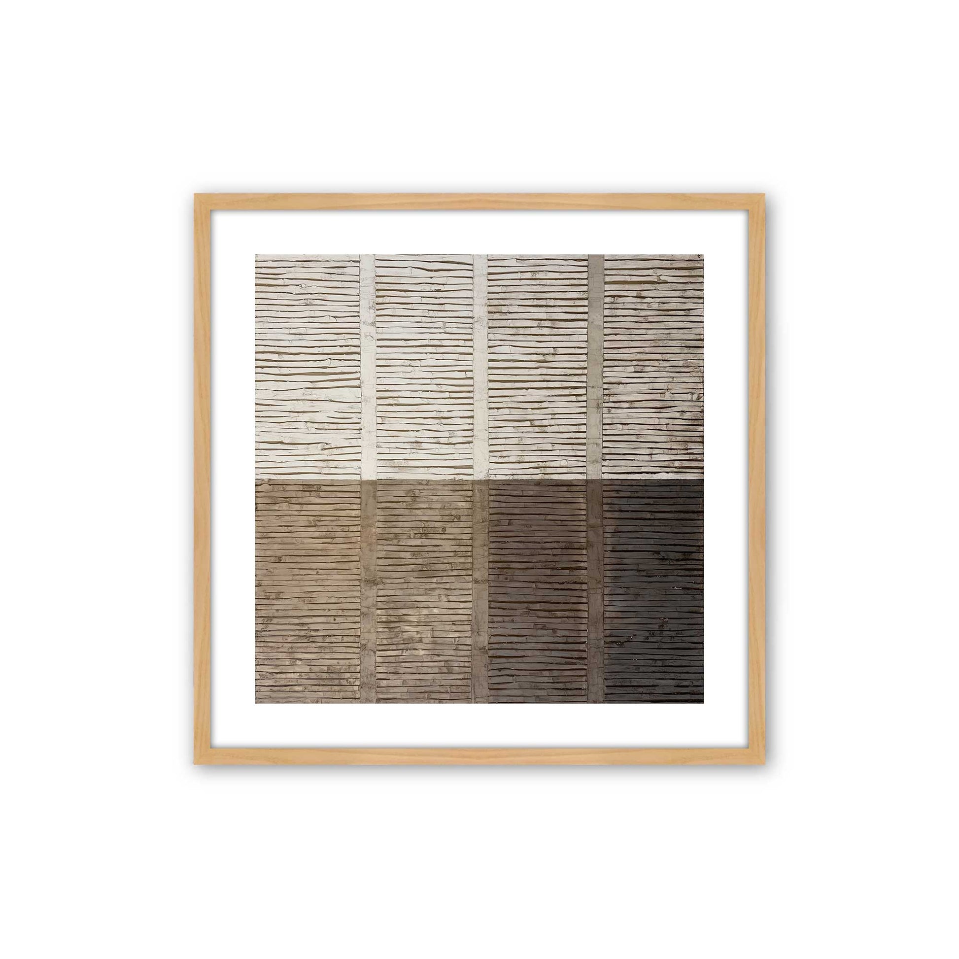 [Color:American Maple], Picture of art in a American Maple frame