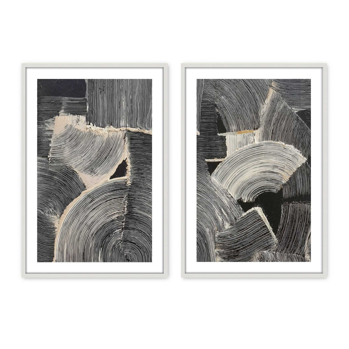 [Color:Opaque White], Picture of art in a Opaque White frame