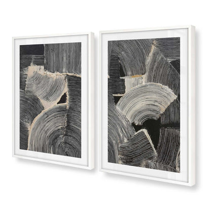 [Color:Opaque White], Picture of art in a Opaque White frame at an angle