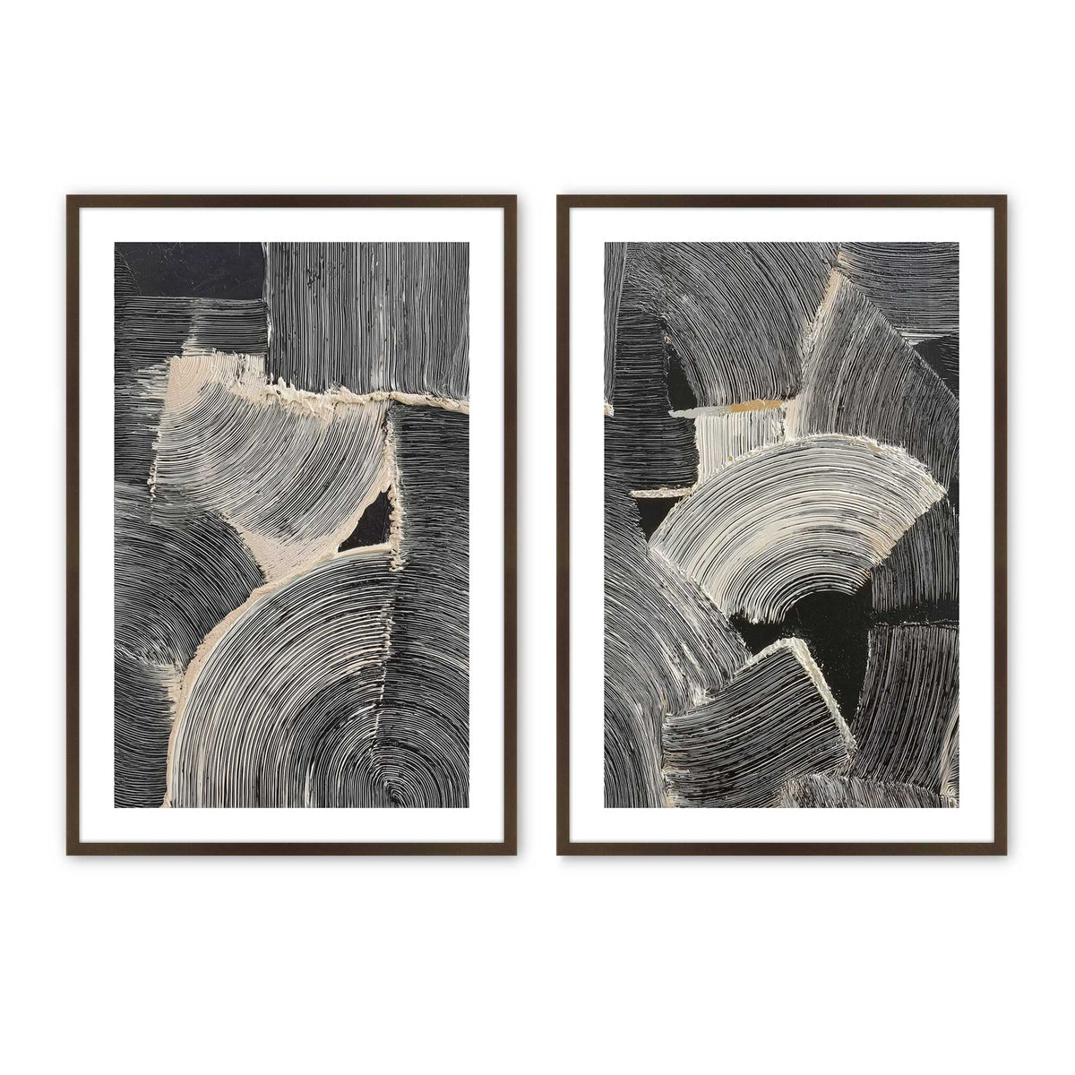 [Color:Belvinder Brown], Picture of art in a Belvinder Brown frame