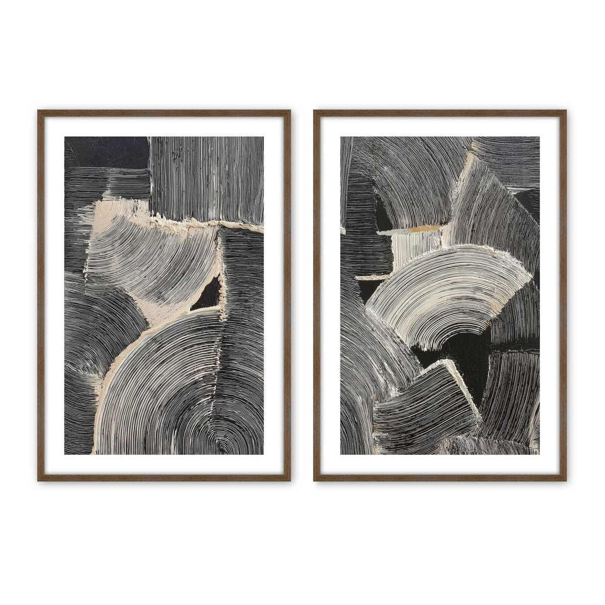 [Color:Walnut], Picture of art in a Walnut frame